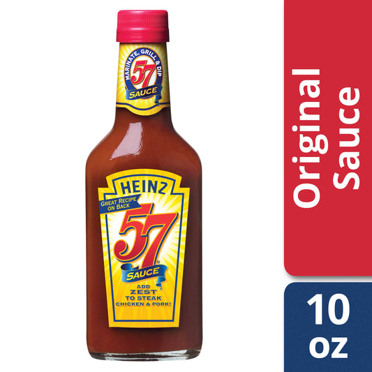 Heinz 57 Steak Sauce Bottle; 10 Ounce; 12 Per Case