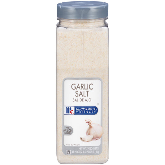 Mccormick Garlic Salt; 41.25 Ounces; 6 Per Case - High Mart Wholesale