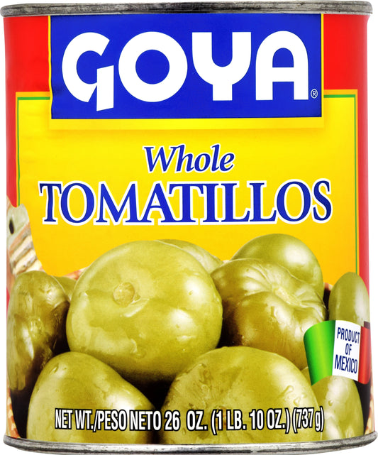 Goya Whole Tomatillo; 26 Ounces; 12 Per Case