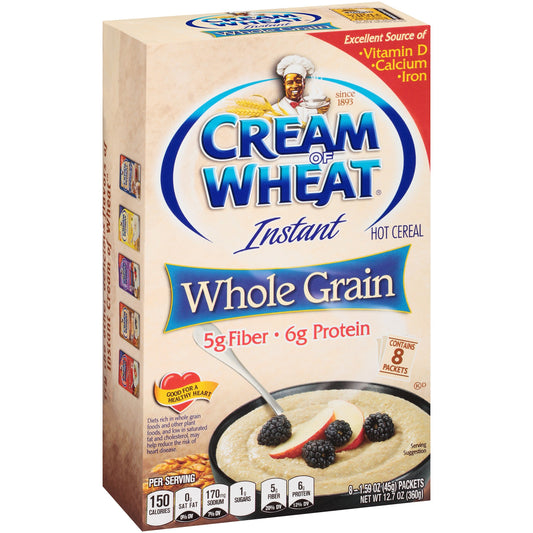 Cream Of Wheat Healthy Grain Instant Original Whole Grain; 12.7 Ounce; 12 Per Case - High Mart Wholesale