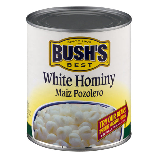 Bush's Best White Hominy; 30 Ounces; 12 Per Case