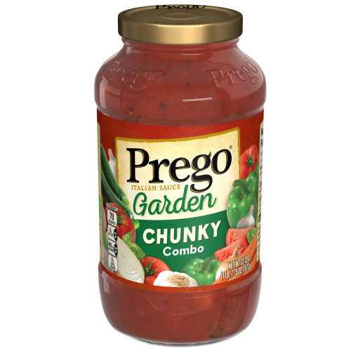 Prego Sauce Chunky Garden Combo; 23.75 Ounces; 12 Per Case - High Mart Wholesale