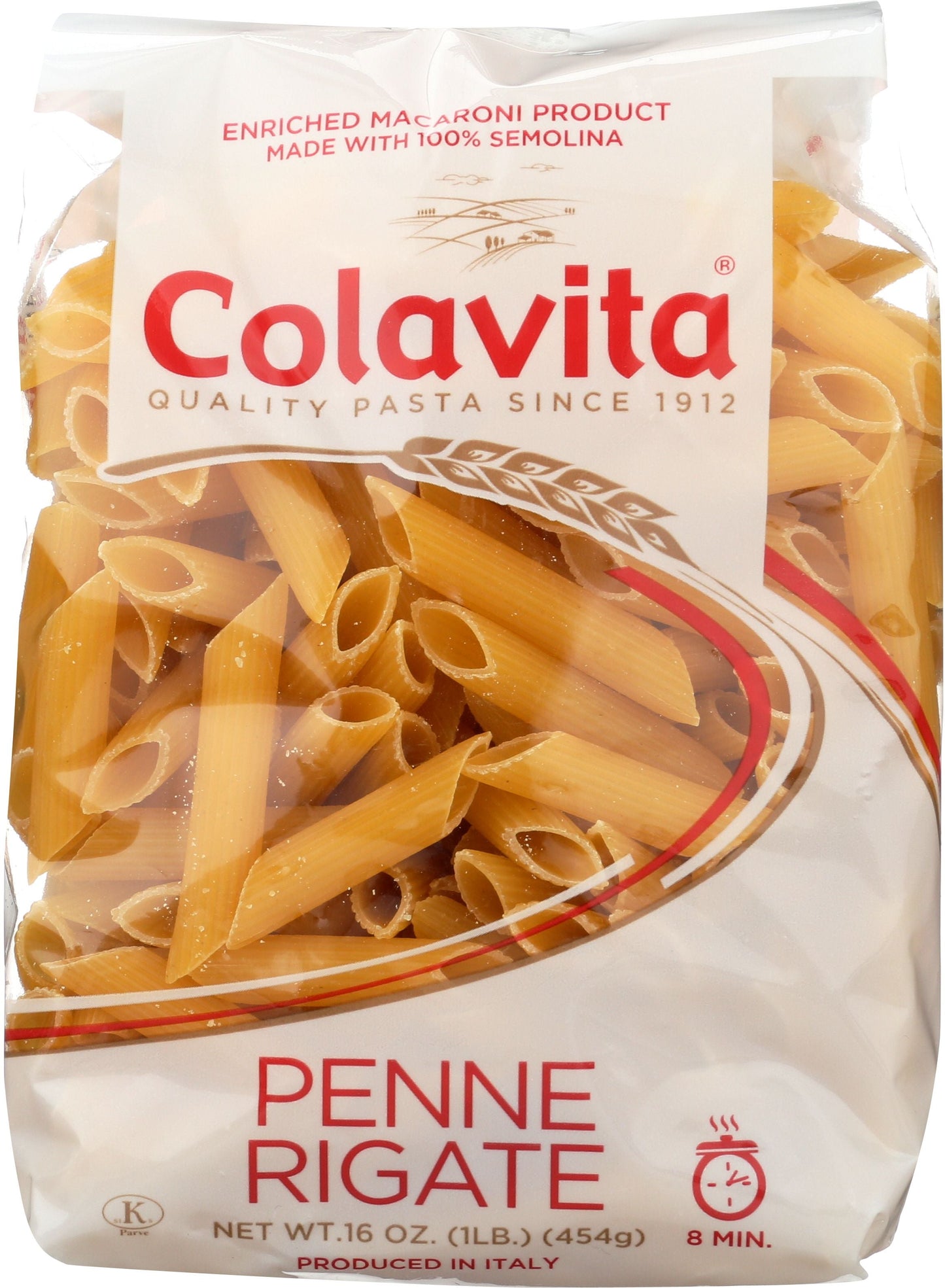 Colavita Penne Rigate Pasta;1 Pound; 1 Pounds; 20 Per Case - High Mart Wholesale