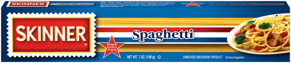 Skinner Pasta Spaghet; 7 Ounces; 24 Per Case