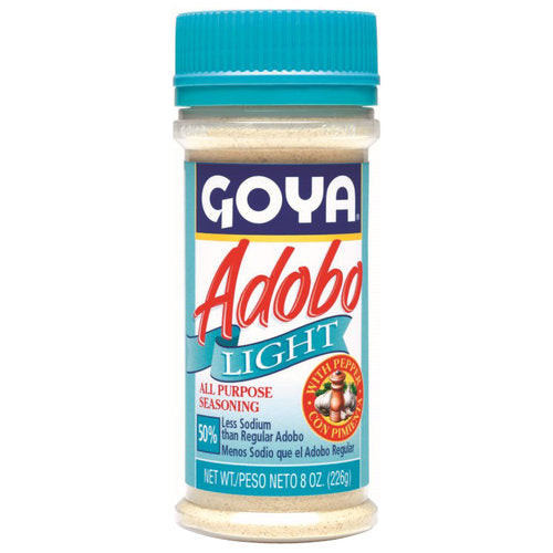 Goya Adobo Light With Pepper; 8 Ounces; 24 Per Case