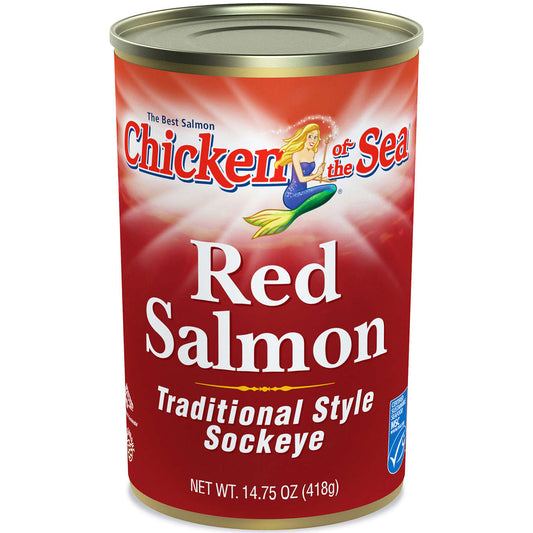 Chicken Of The Sea Red Salmon; 14.75 Ounces; 12 Per Case - High Mart Wholesale