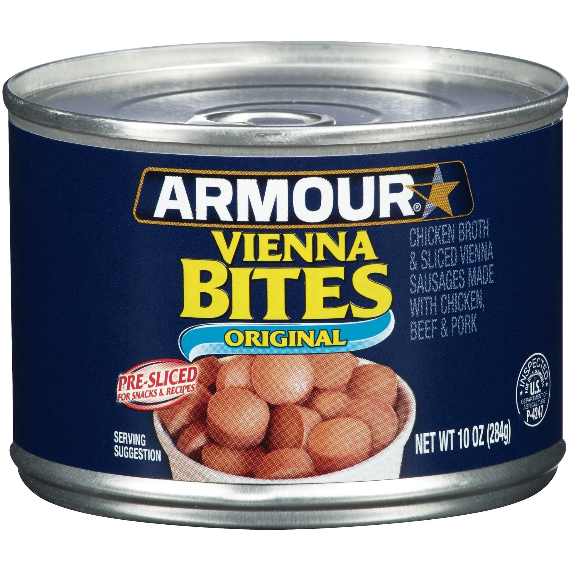 Armour Original Vienna Sausage Bites; 10 Ounces; 12 Per Case - High Mart Wholesale