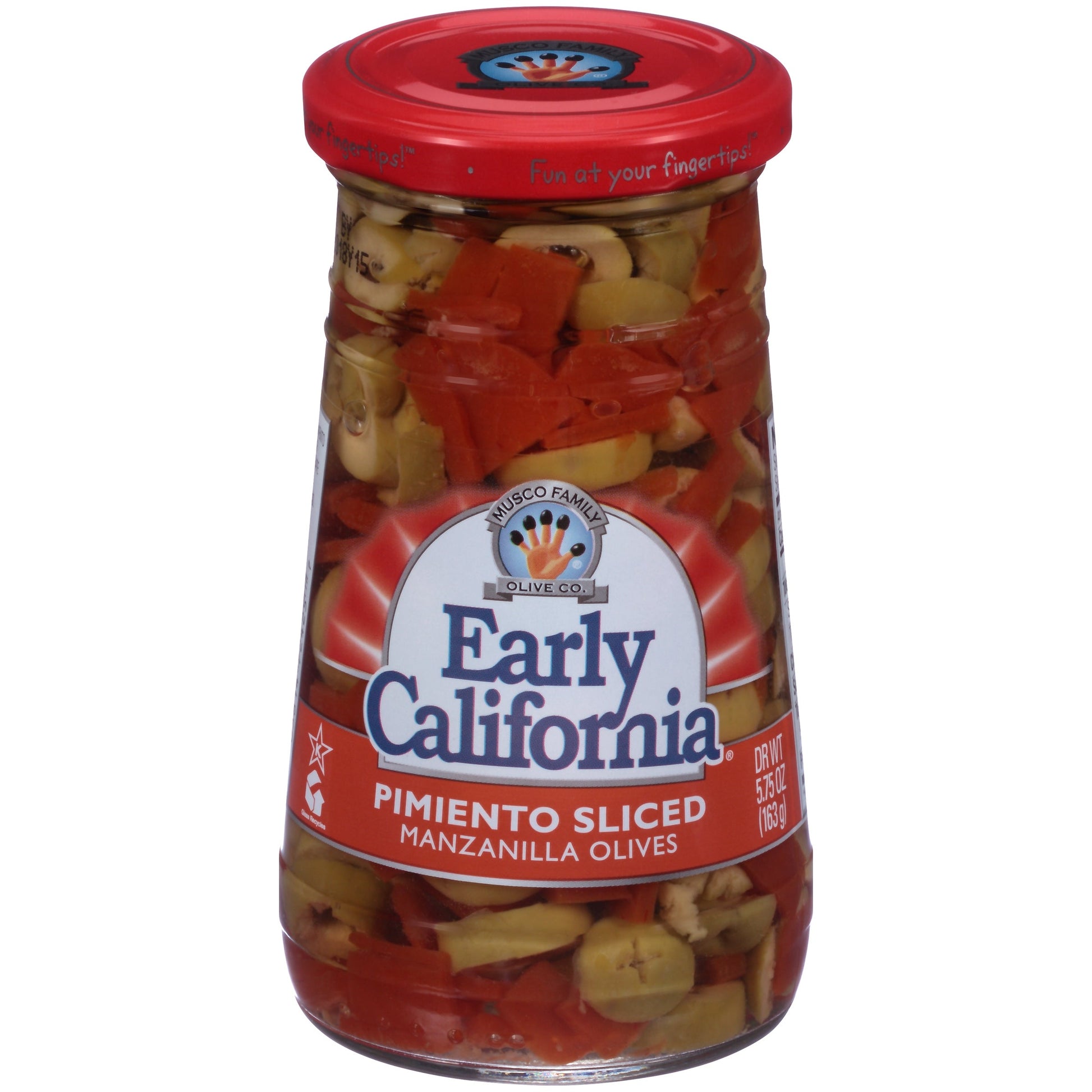 Early California Salad Sliced With Pimento Olives Jar; 5.75 Ounce; 12 Per Case - High Mart Wholesale