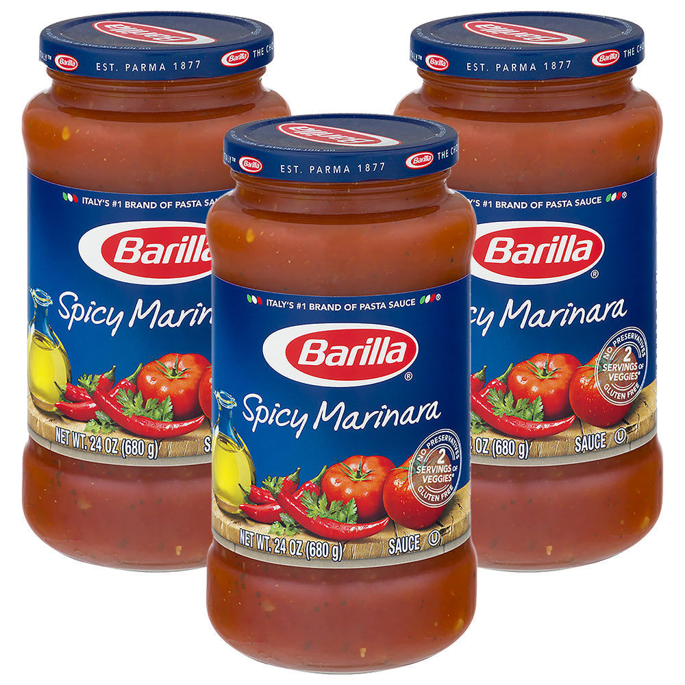 Barilla Marinara Sauce Fire Roasted; 24 Ounces; 8 Per Case - High Mart Wholesale