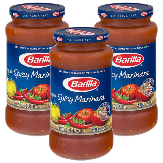 Barilla Marinara Sauce Fire Roasted; 24 Ounces; 8 Per Case - High Mart Wholesale