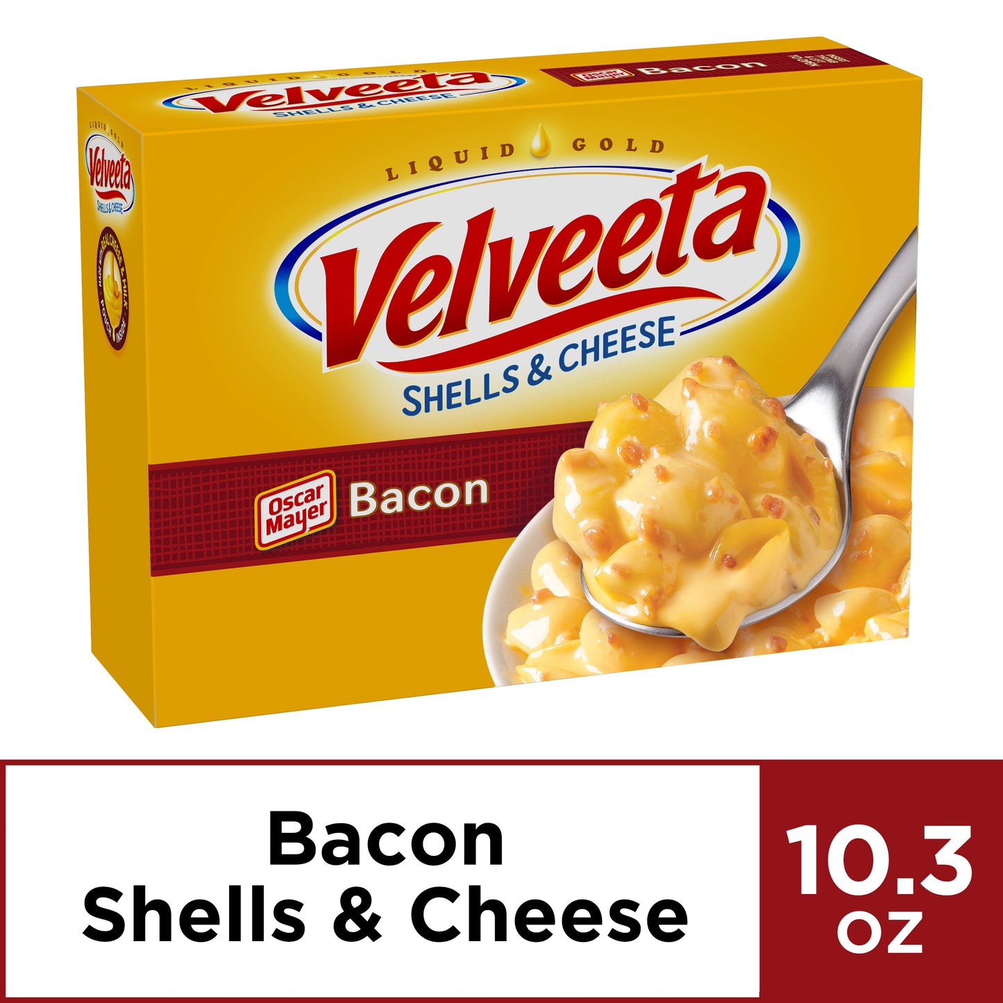 Velveeta Velveeta Dinner Shells & Cheese With Bacon; 10.3 Ounces; 12 Per Case