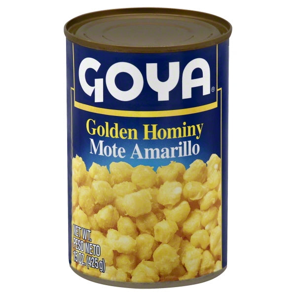 Goya Golden Hominy; 15 Ounces; 24 Per Case - High Mart Wholesale