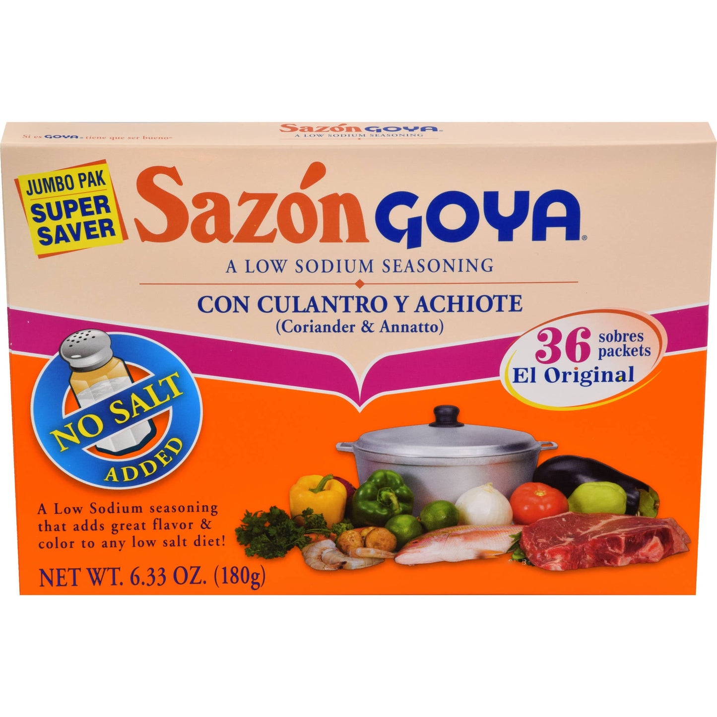 Goya Sazon Culantro; 6.33 Ounces; 15 Per Case