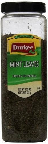 Durkee Mint Leaves; 4.25 Ounce; 6 Per Case - High Mart Wholesale