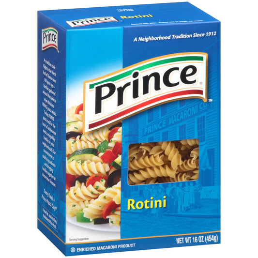 Prince Penne Pasta Rotini; 16 Ounces; 12 Per Case