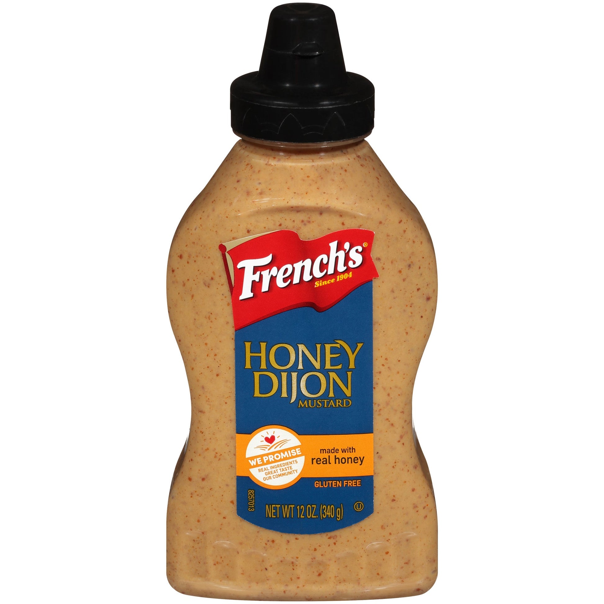 French's Dijon Squeeze Honey Mustard Bottle; 12 Ounce; 12 Per Case - High Mart Wholesale