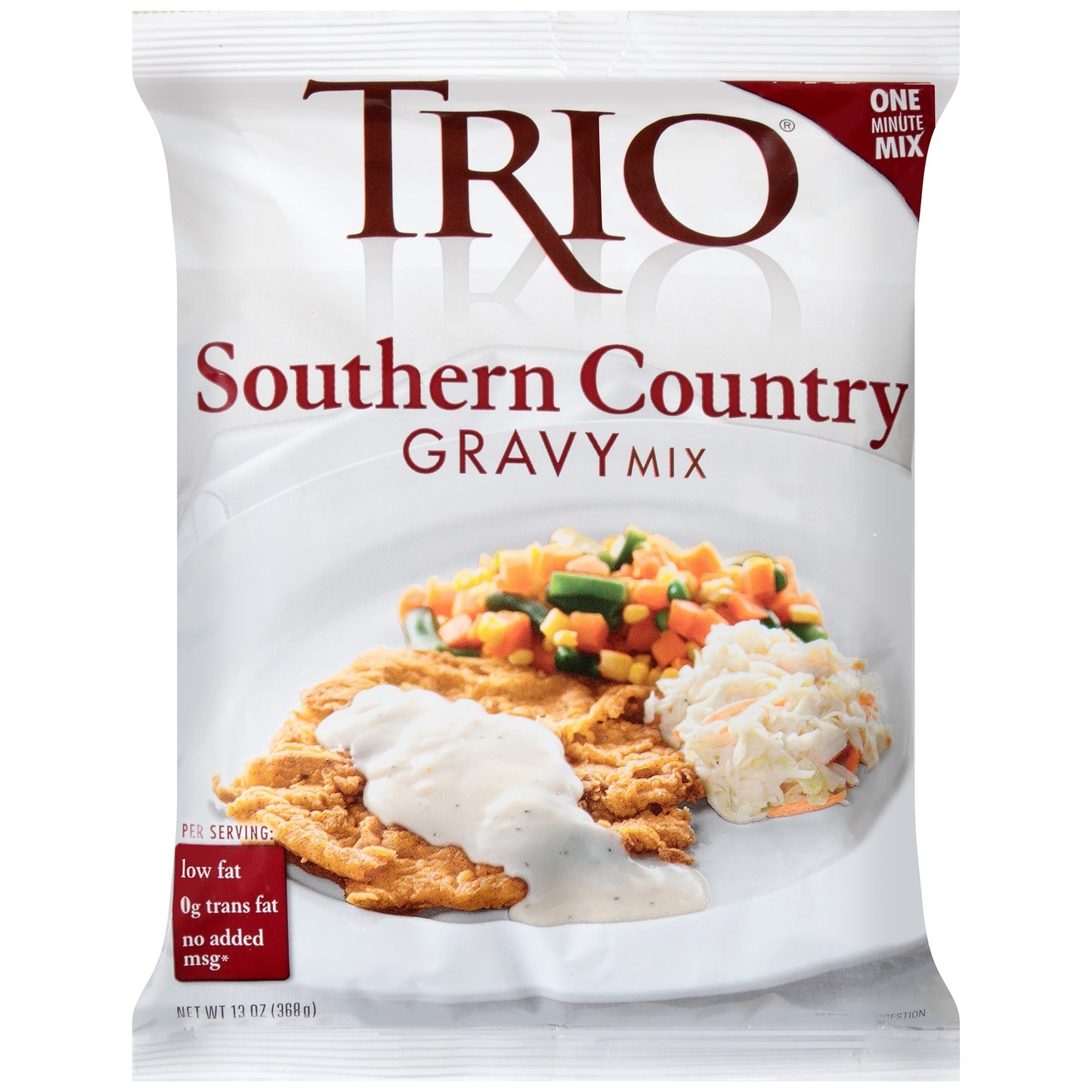 Trio Gravy Southern Country Mix; 13 Ounces; 8 Per Case - High Mart Wholesale