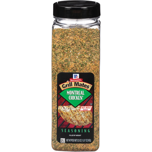 Mccormick Grill Mates; Kosher; Montreal Chicken Seasoning; 23 Ounces; 6 Per Case - High Mart Wholesale