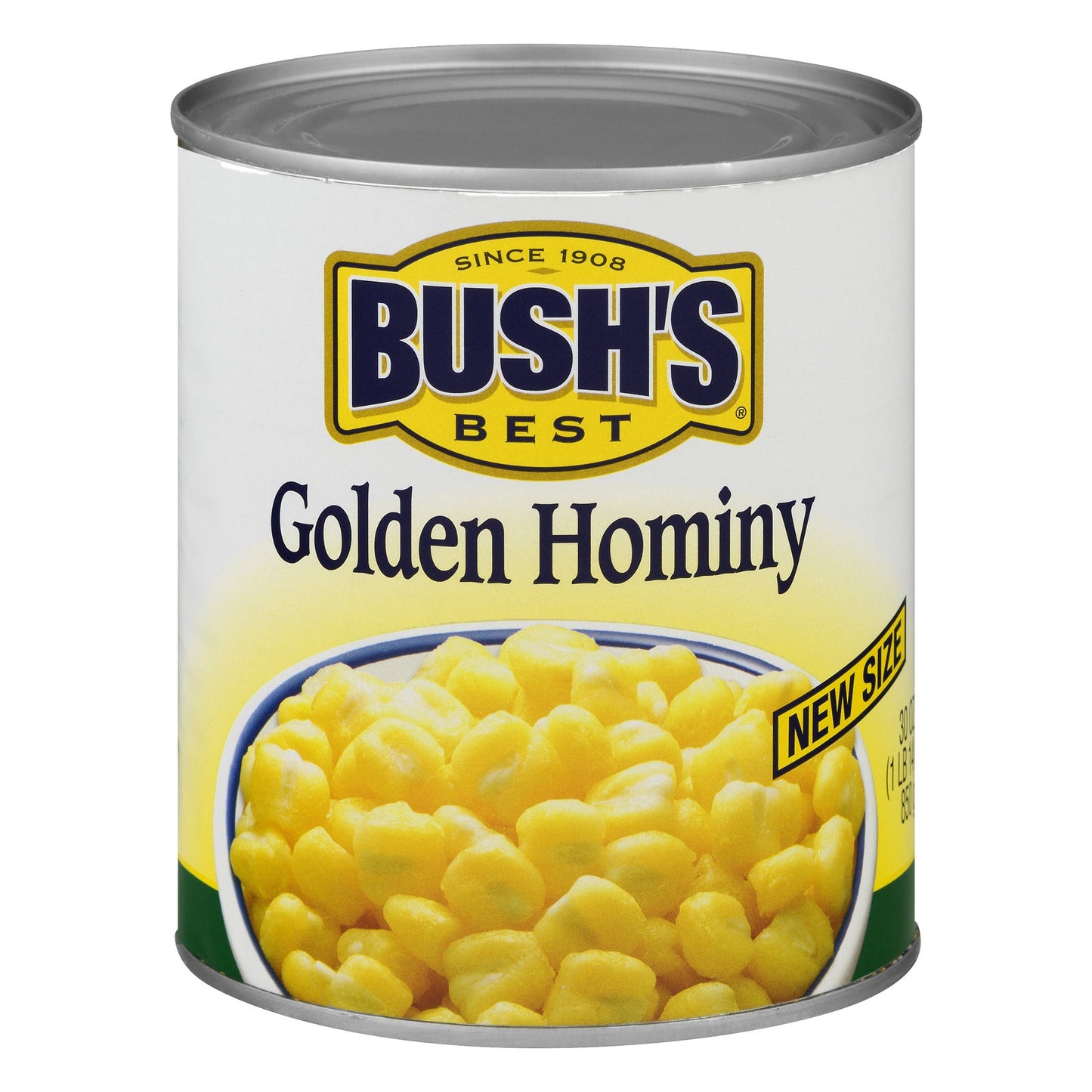 Bush's Best Golden Hominy; 30 Ounces; 12 Per Case