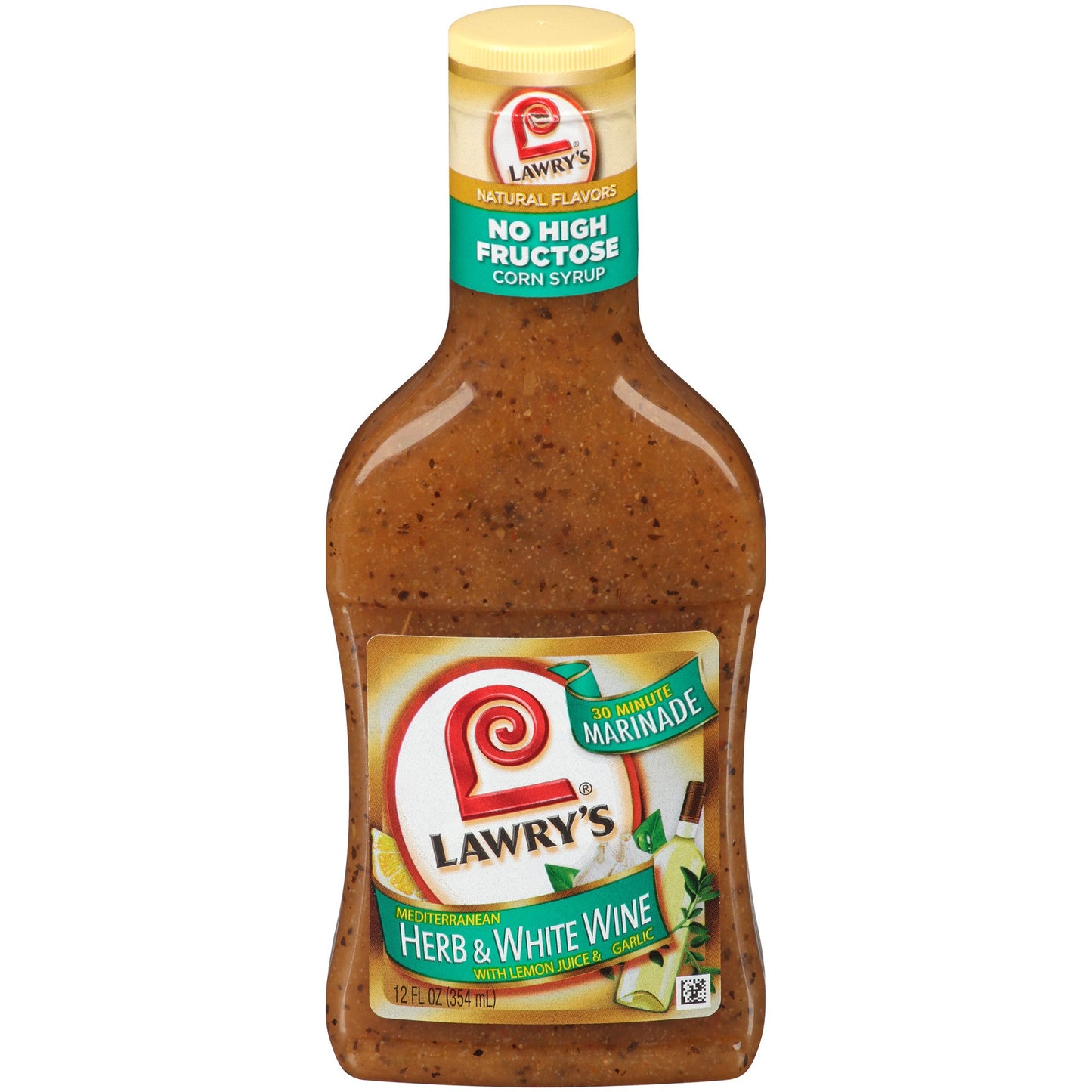 Lawry's Mediterranean Herb & White Wine Marinade; 12 Fluid Ounces; 6 Per Case