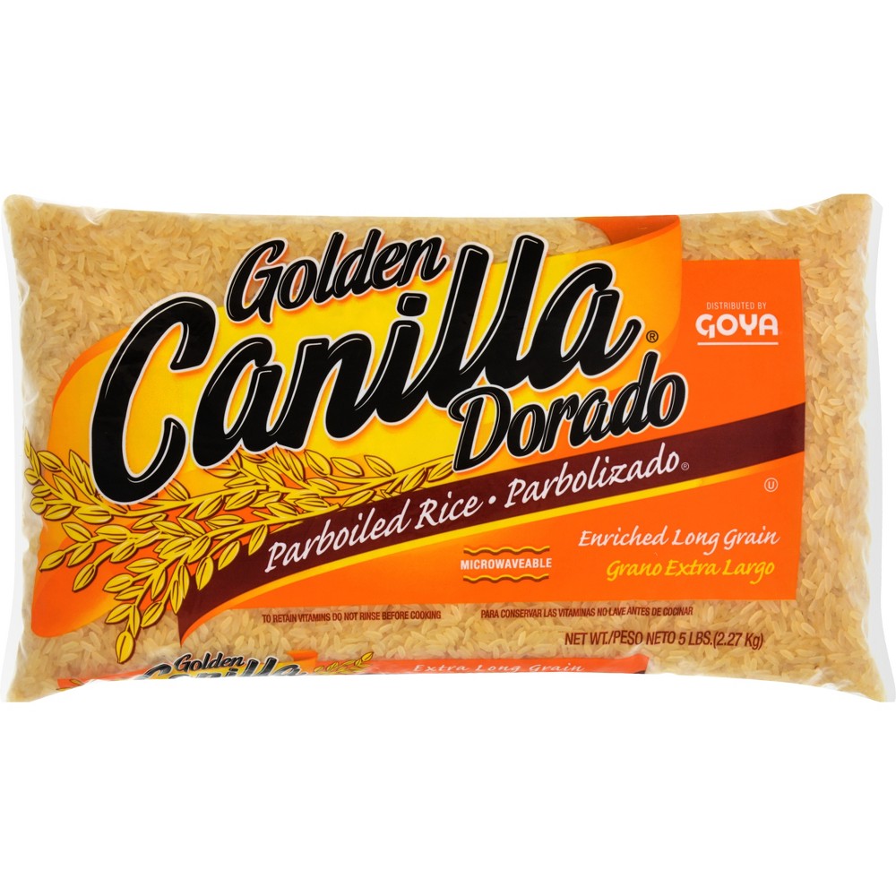 Goya Rice Parboiled Golden Canilla; 80 Ounces; 12 Per Case