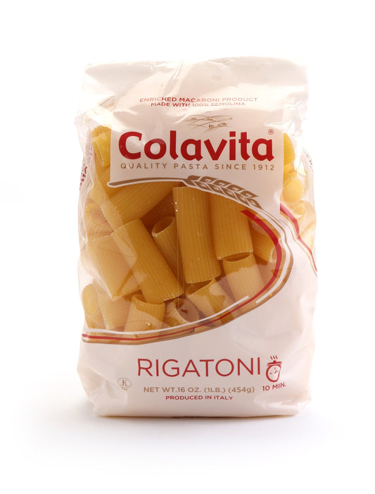 Colavita Pasta Rigatoni; 1 Pounds; 20 Per Case