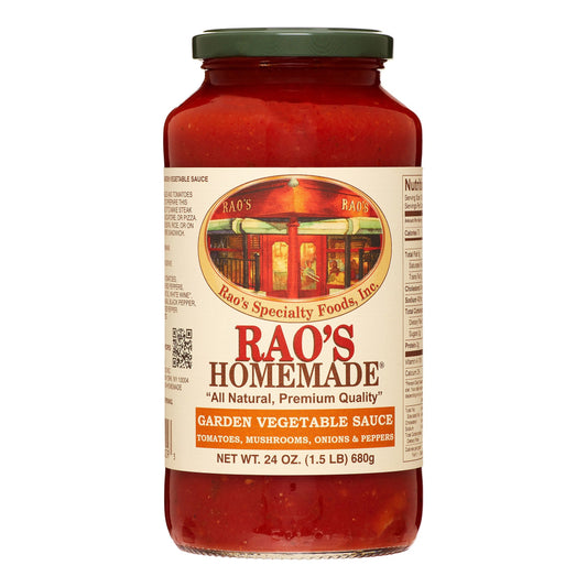 Rao's Homemade Mushroom & Bell Pepper Sauce; 24 Ounces; 12 Per Case - High Mart Wholesale
