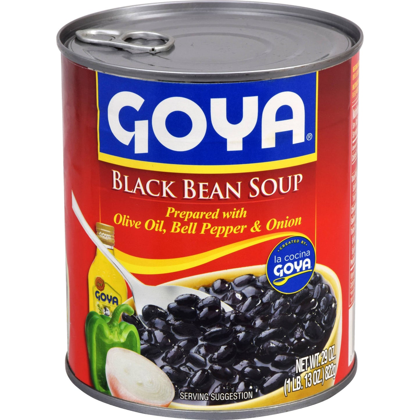 Goya Black Beans Guisadas; 29 Ounces; 12 Per Case