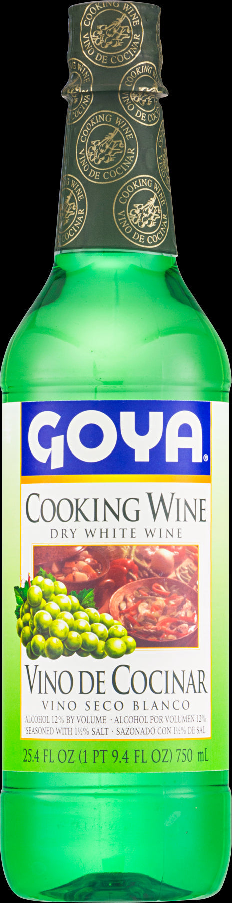 Goya White Cooking Wine Bottle; 25.4 Ounce; 12 Per Case