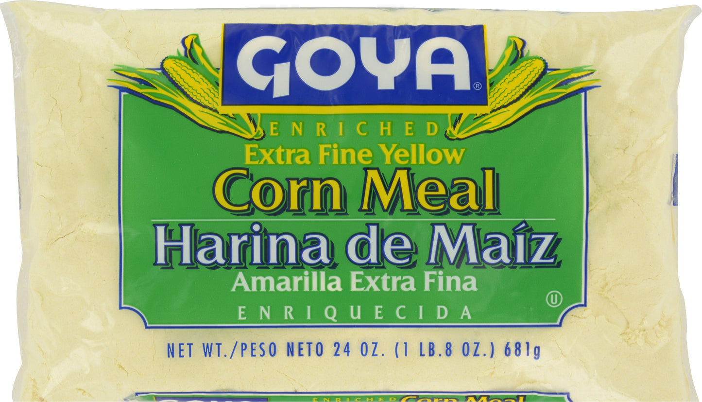 Goya Flour Extra Fine Yellow Corn; 24 Ounces; 12 Per Case - High Mart Wholesale