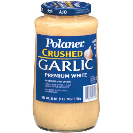 Polaner Garlic Crushed; 25 Ounce; 6 Per Case - High Mart Wholesale