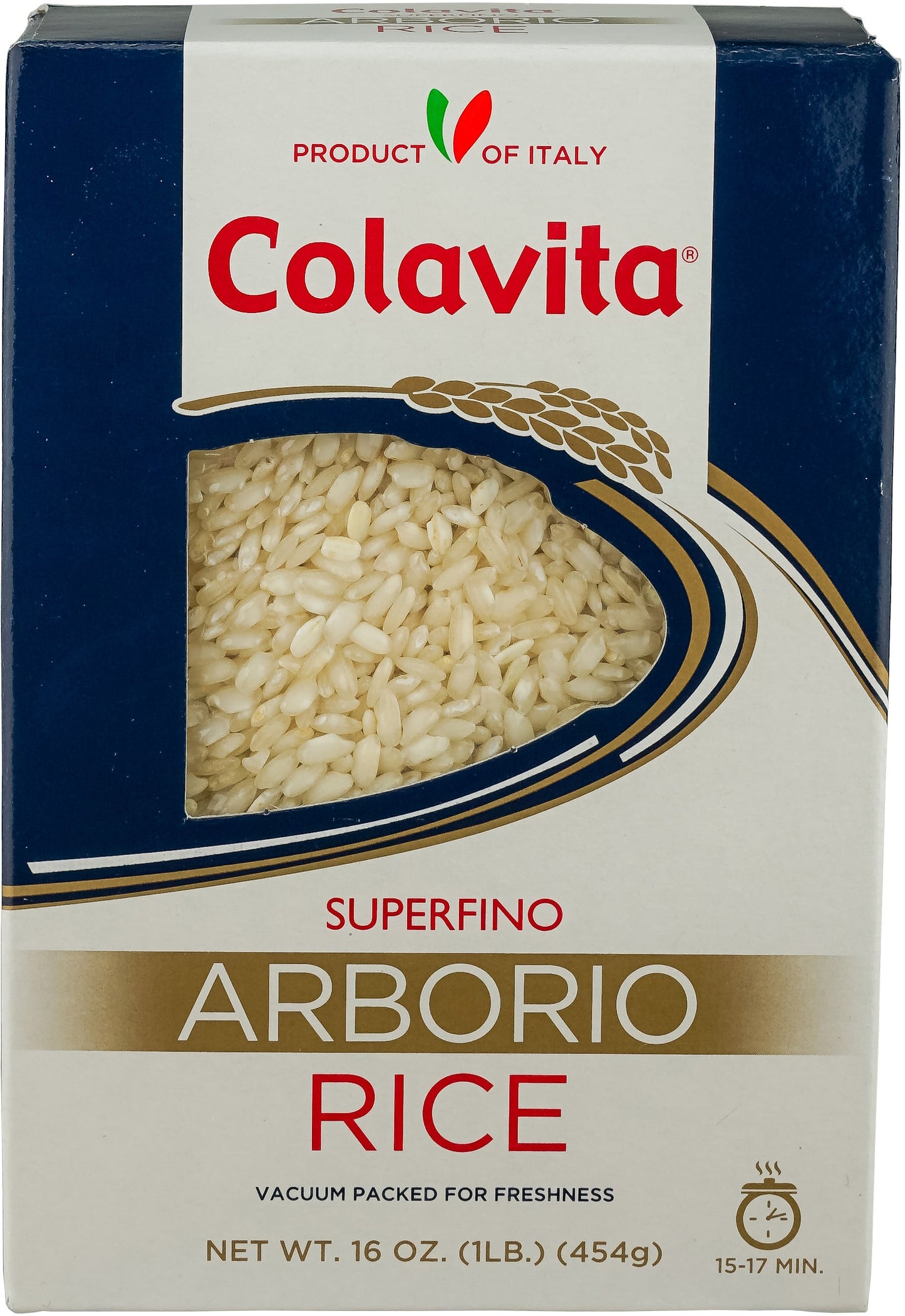 Colavita Superfine Arborio Rice; 1 Pound; 12 Per Case