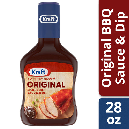 Kraft Original Bbq Sauce Bottle; 1.75 Pound; 12 Per Case