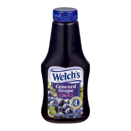 Welch's Grape Squeeze Jelly; 20 Ounces; 12 Per Case - High Mart Wholesale