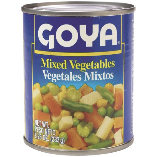Goya Mixed Vegetables; 8.25 Ounces; 24 Per Case