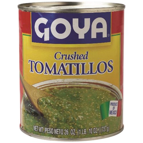 Goya Crushed Tomatillo; 26 Ounces; 12 Per Case