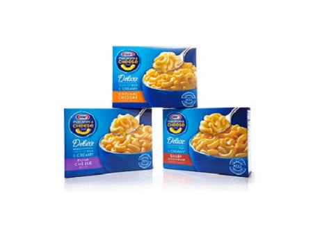 Kraft Deluxe Mac N Cheese White Cheddar Bacon; 11.9 Ounces; 12 Per Case