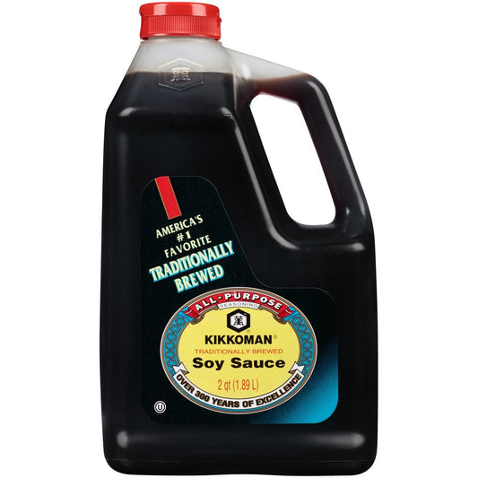 Kikkoman Soy Sauce; 1.89 Liter; 6 Per Case - High Mart Wholesale