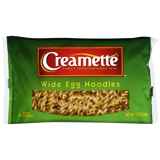 Creamette Egg Noodles Wide; 12 Ounces; 12 Per Case