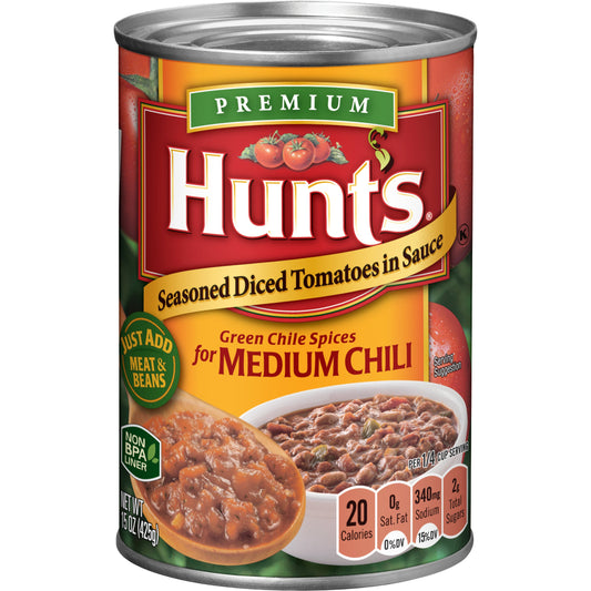 Hunt's Tomato Sauce For Medium Chili Starter; 15 Ounces; 12 Per Case