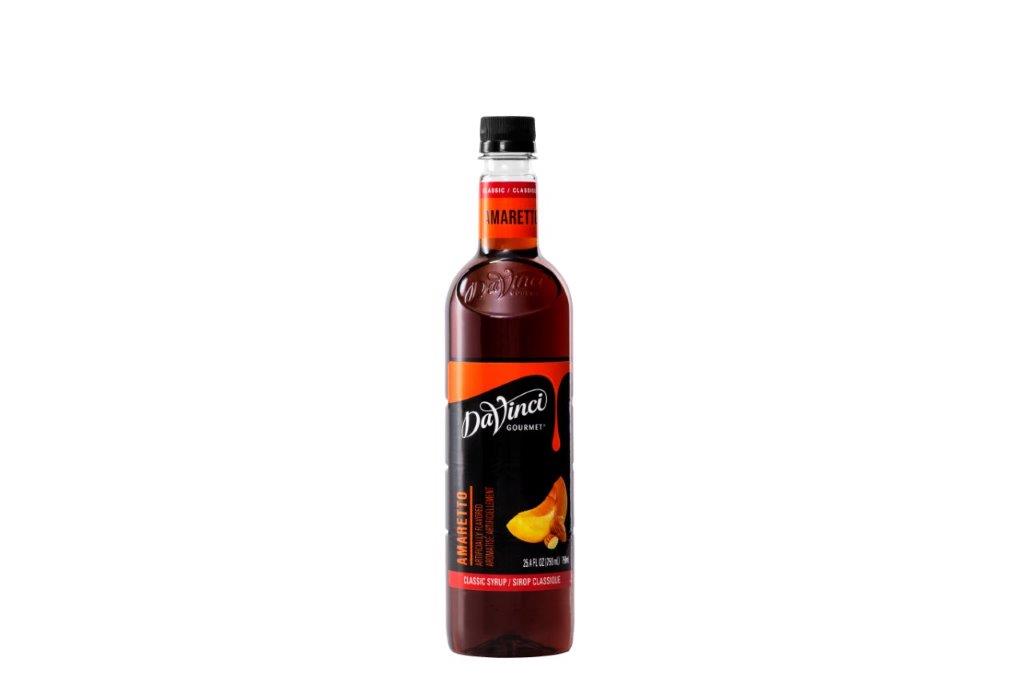 Davinci Gourmet Syrup Amaretto Flavored; 750 Milileter; 4 Per Case - High Mart Wholesale