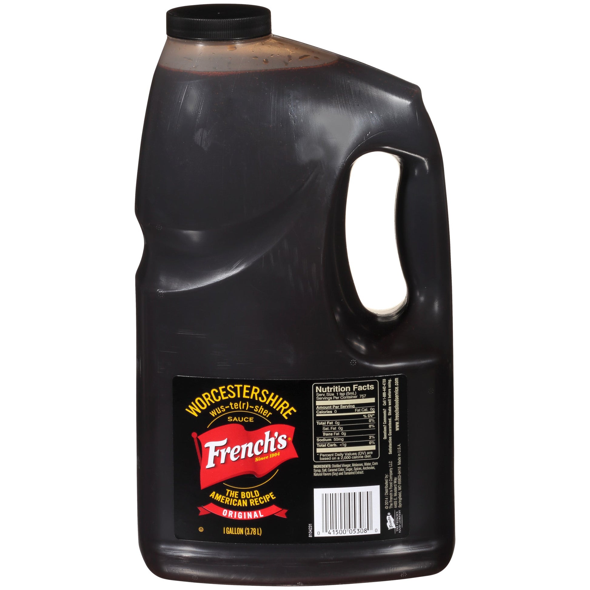 French's Worcestershire Sauce Bulk; 1 Gallon; 4 Per Case - High Mart Wholesale