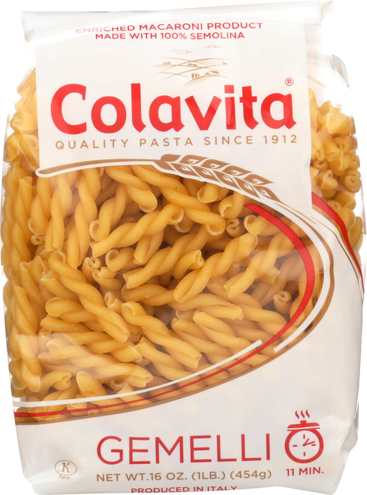 Colavita Pasta Gemelli Braids; 1 Pounds; 20 Per Case