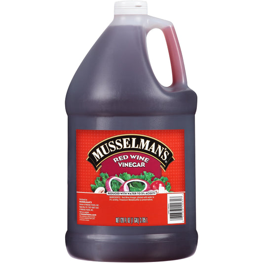 Musselman's Red Wine Vinegar Bulk; 128 Fluid Ounce; 4 Per Case