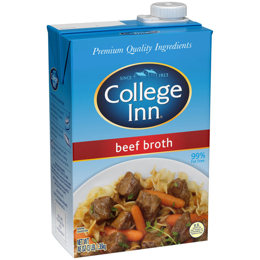 College Inn Broth Beef Tetra Brick Pack; 48 Ounces; 8 Per Case