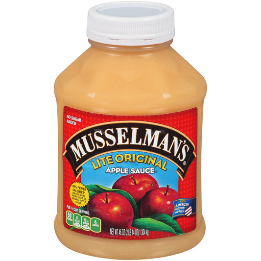 Musselman's Applesauce No Sugar Added; 46 Ounces; 8 Per Case