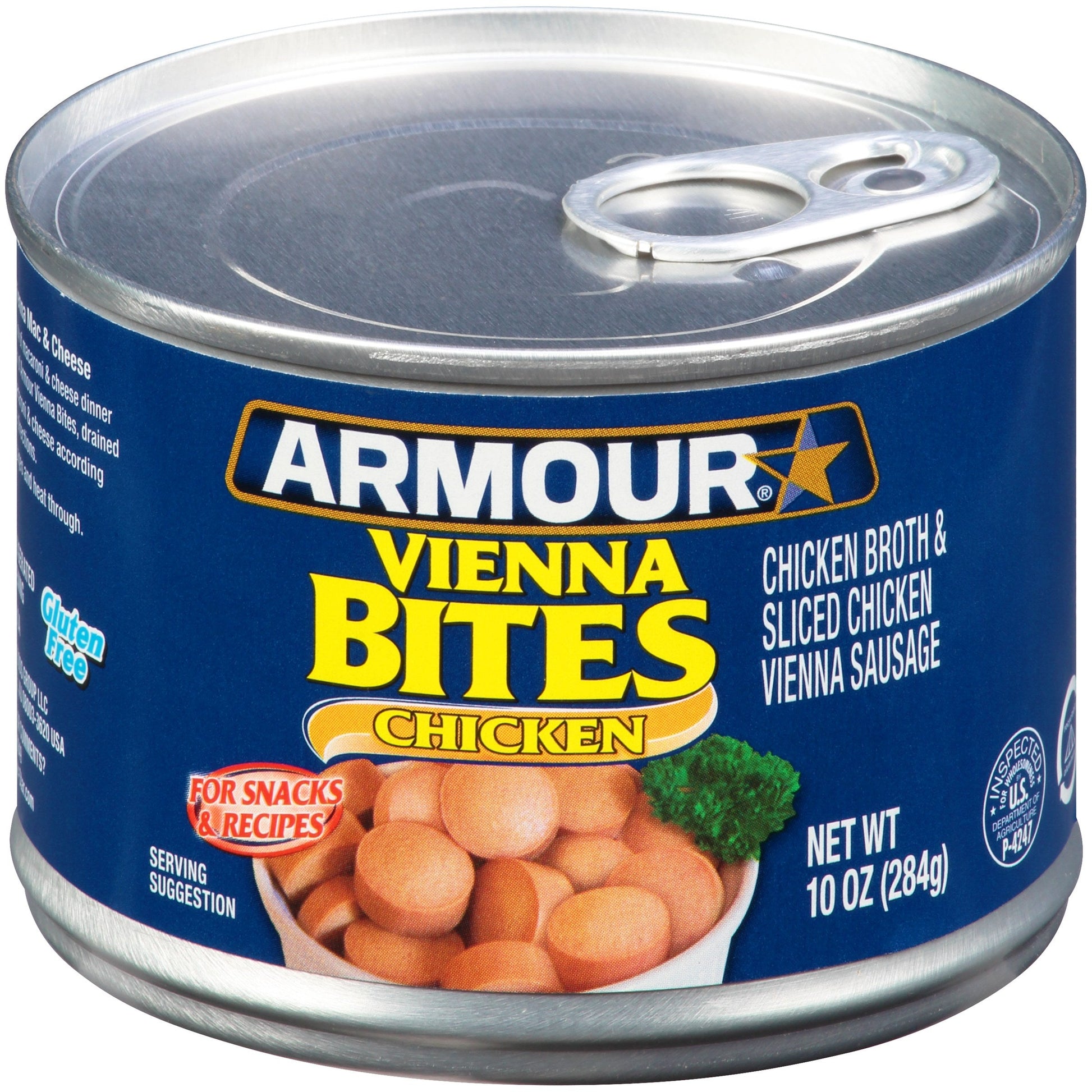 Armour Chicken Vienna Sausage Bites; 10 Ounces; 12 Per Case - High Mart Wholesale