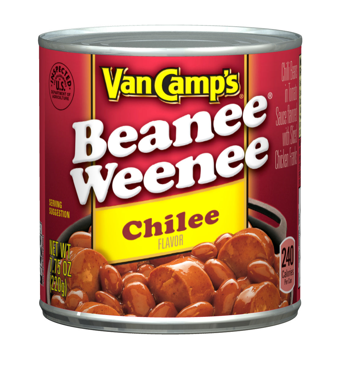Van De Kamp's Van Camp Beanee Weenees Chili; 7.75 Ounces; 24 Per Case - High Mart Wholesale