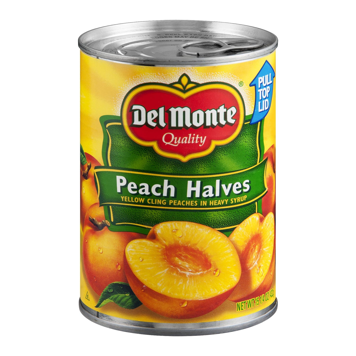 Del Monte Peaches Halves; 15.25 Ounces; 12 Per Case