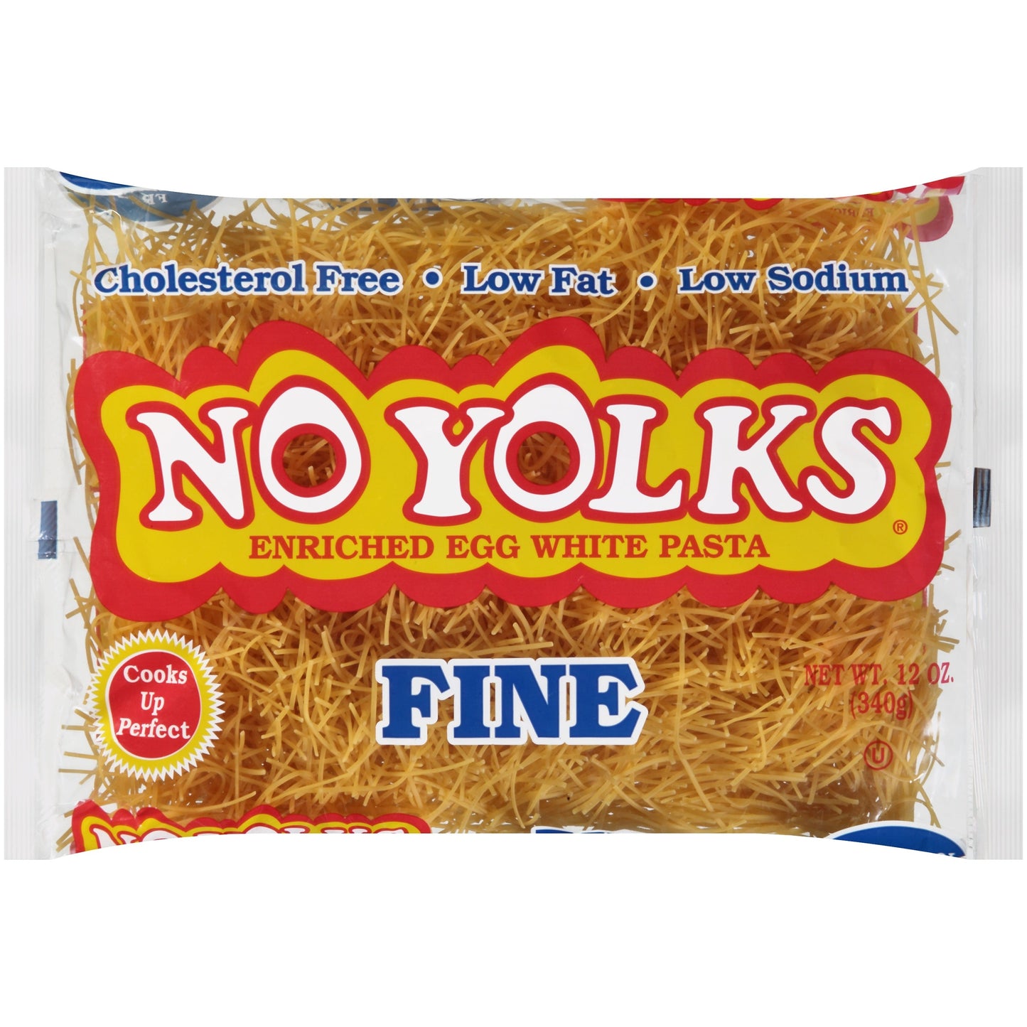 No Yolks Fine Noodle; 12 Ounces; 12 Per Case - High Mart Wholesale